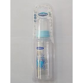 Babytime BT065 / MVI 250 ml 0-6 Ay No 1 Mavi Kiraz Uçlu Klasik PP Biberon