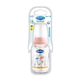 Babytime BT074 Pembe 125 ml Klasik Cam Biberon