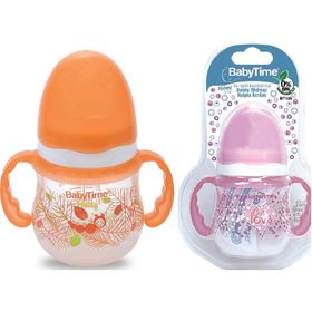 Babytime BT106 150 ML Mavi Damla Akıtmaz Kulplu Bardak