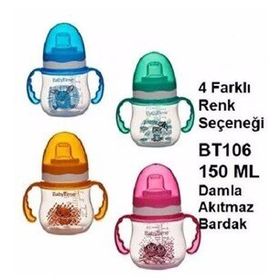 Babytime BT106 30 ml Damla Akıtmaz Kulplu Bardak