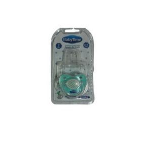 Babytime BT128-1 No:1 0-6 Ay Damaklı Mat Emzik
