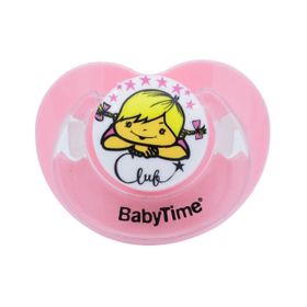 Babytime BT137P 0-6 Ay Silikon Emzik Pembe