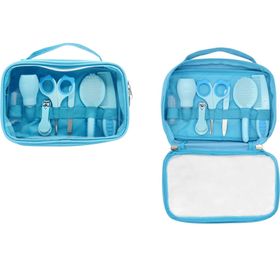 BabyTime Mavi 6 Parça Bebek Bakım Seti