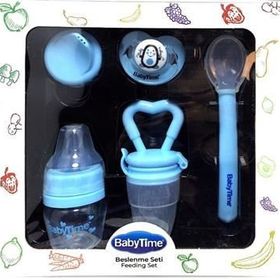 Babytime Mavi Bebek Beslenme Seti