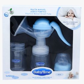 BabyTime Pratik Mavi Göğüs Pompası