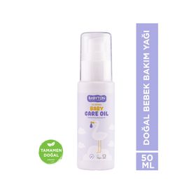 Babyton Baby Care Oil Doğal 50 ml Bebek Bakım Yağı