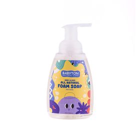 Babyton Baby Kids All Natural 350 ml Aromasız Doğal Köpük Sabun