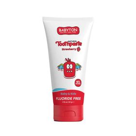 Babyton Çilek 50 gr Organik Diş Macunu