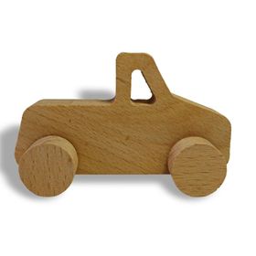 Baby&Toys Ahşap Arabalar Puzzle