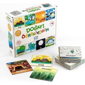 Baby&Toys CA Games Doğayı Öğreniyorum Eğitici Oyun Kartları
