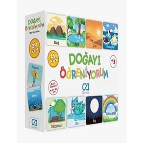 Baby&Toys CA Games Doğayı Öğreniyorum Eğitici Oyun Kartları