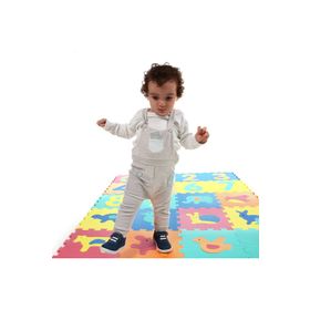 Baby&Toys Eva 10 Parça Bebek Puzzle Hayvanlar Oyun Matı