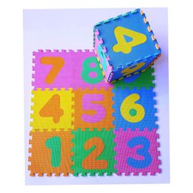 Baby&Toys Eva 10 Parça Puzzle Oyun Matı Numaralar