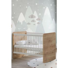 Babywhen BW-1021 Pratik Sallanır Kademeli 60x120 cm Ahşap Beşik