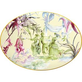 Baci Milano 36 cm Firenze Oval Tabak