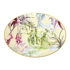 Baci Milano 36 cm Firenze Oval Tabak