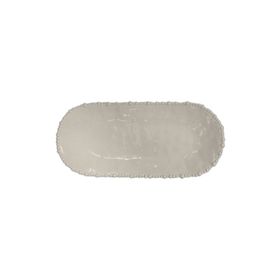 Baci Milano 53x24 cm Kahverengi Joke Table&Kitchen Melamin Oval Servis Tabağı