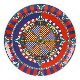 Baci Milano 555.01.01.0197 Sole Mio Yuvarlak 40 cm Servis Tabağı