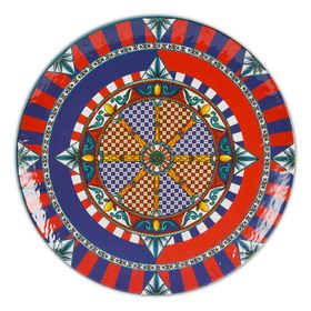 Baci Milano 555.01.01.0197 Sole Mio Yuvarlak 40 cm Servis Tabağı