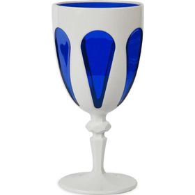 Baci Milano 555.01.01.0346 Aqua Bi Beyaz Mavi Color Kadeh