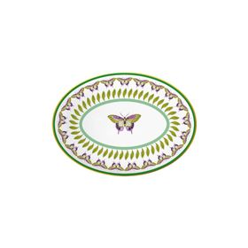 Baci Milano 555.01.01.0629 31 cm Amazzonia Oval Tabak