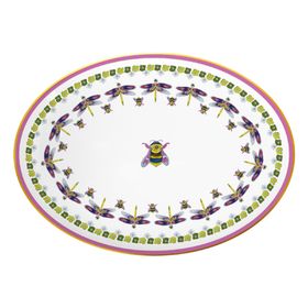 Baci Milano 555.01.01.0630 36 cm Amazzonia Oval Tabak