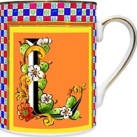 Baci Milano 555.01.01.0663 Ortigia L Harfli Mug