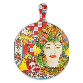 Baci Milano 555.01.01.0894 Sicily 32x42 cm Turuncu Kesme Tahtası