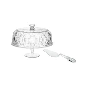Baci Milano Baroque Rock Anniversary 32 cm Kek Standı ve Spatula