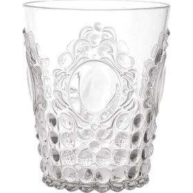Baci Milano Baroque Rock Şeffaf Su Bardağı