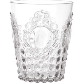 Baci Milano Baroque Rock Şeffaf Su Bardağı