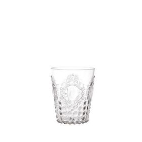 Baci Milano Baroque Rock Şeffaf Su Bardağı