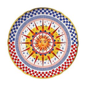 Baci Milano Dolce Vita Güneş Desenli 32 cm Servis Tabağı