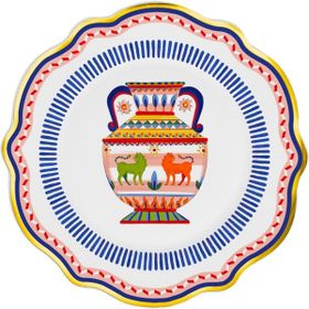 Baci Milano Dolce Vita Vazo Desenli 21 cm Tatlı Tabağı