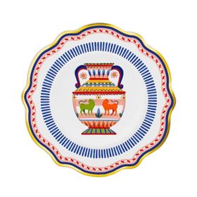 Baci Milano Dolce Vita Vazo Desenli 21 cm Tatlı Tabağı