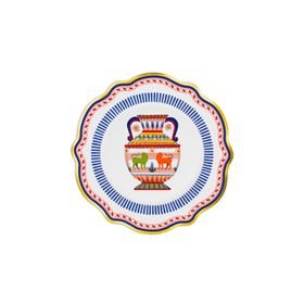 Baci Milano Dolce Vita Vazo Desenli 21 cm Tatlı Tabağı