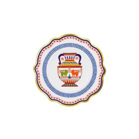 Baci Milano Dolce Vita Vazo Desenli 21 cm Tatlı Tabağı