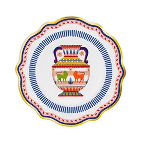 Baci Milano Dolce Vita Vazo Desenli 21 cm Tatlı Tabağı