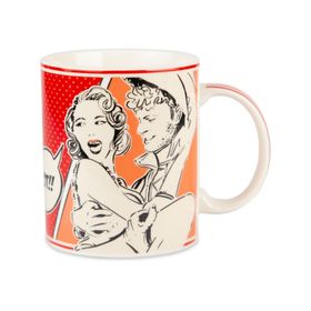 Baci Milano Gulp 8x10 cm Kırmızı Mug