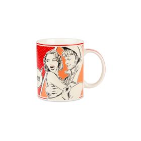 Baci Milano Gulp 8x10 cm Kırmızı Mug