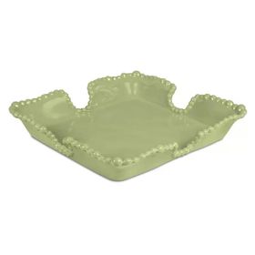 Baci Milano Jk&K Melamin 25x25 cm - Yeşil Peçetelik