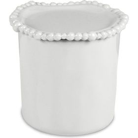 Baci Milano Joke Table Kitchen 11x11 cm Beyaz Melamin Kavanoz