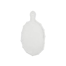 Baci Milano Joke Table Kitchen 15.5x28.5 cm Beyaz Kesme Tahtası