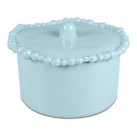 Baci Milano Joke Table Kitchen Melamin 11x11 cm Aqua Bisküvi Kavanozu