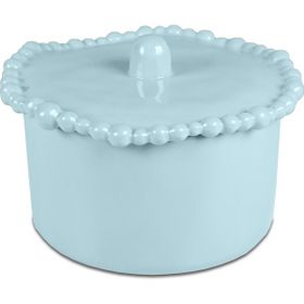 Baci Milano Joke Table Kitchen Melamin 11x11 cm Aqua Bisküvi Kavanozu