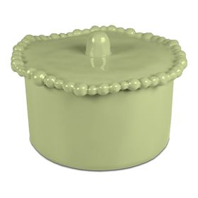 Baci Milano Joke Table Kitchen Melamin 11x11 cm Yeşil Bisküvi Kavanozu