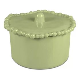 Baci Milano Joke Table Kitchen Melamin 14x21 cm Yeşil Bisküvi Kavanozu