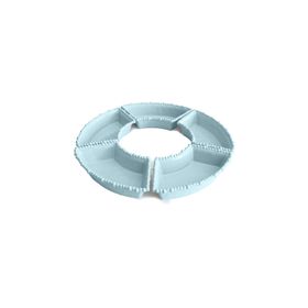 Baci Milano Joke Table-Kitchen Melamin 5'li Aqua Meze Tabağı