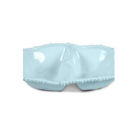 Baci Milano Joke Table&Kitchen Melamin 2'li Aqua Bölmeli Tabak