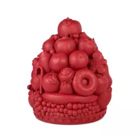 Baci Milano Le Rouge 24x28 cm Kırmızı Dekoratif Meyve Sepeti
